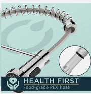 Chrome Pull-Out Kitchen Tap with 2-Mode Sprayer