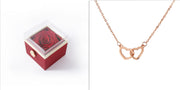 Hidden Necklace Rose Gift Box – 9 Colour Combinations