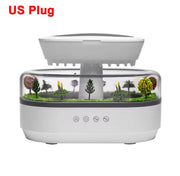Aroma Humidifier Raindrop Air Humidifier Colorful Light White Noise Essemtial Oil Diffuser Home Ultrasonic Fragrance Diffuser
