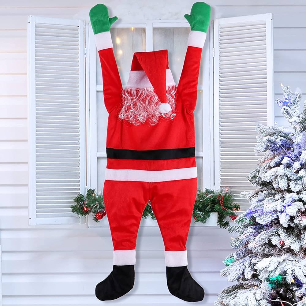 5 ft Hanging Santa Christmas Decoration