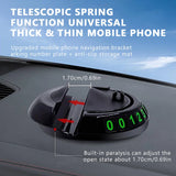 2 in 1 Dashboard Anti Slip Mat with Phone Mount 360-Degree Rotation Car Phone Holder Non-Slip Adhesive Mat for Car