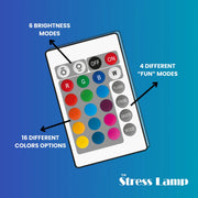 16-Colour Aurora & Ocean Ripple Cube Lamp – Rechargeable