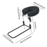 Massage Head Rest Kit Face Down Pillow for Mattress Equipment Multifunction Head Cradle Support Adjust for Massage Bed Salon SPA