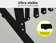 White Expandable Metal Barrier Fence for Indoor or Outdoor Use