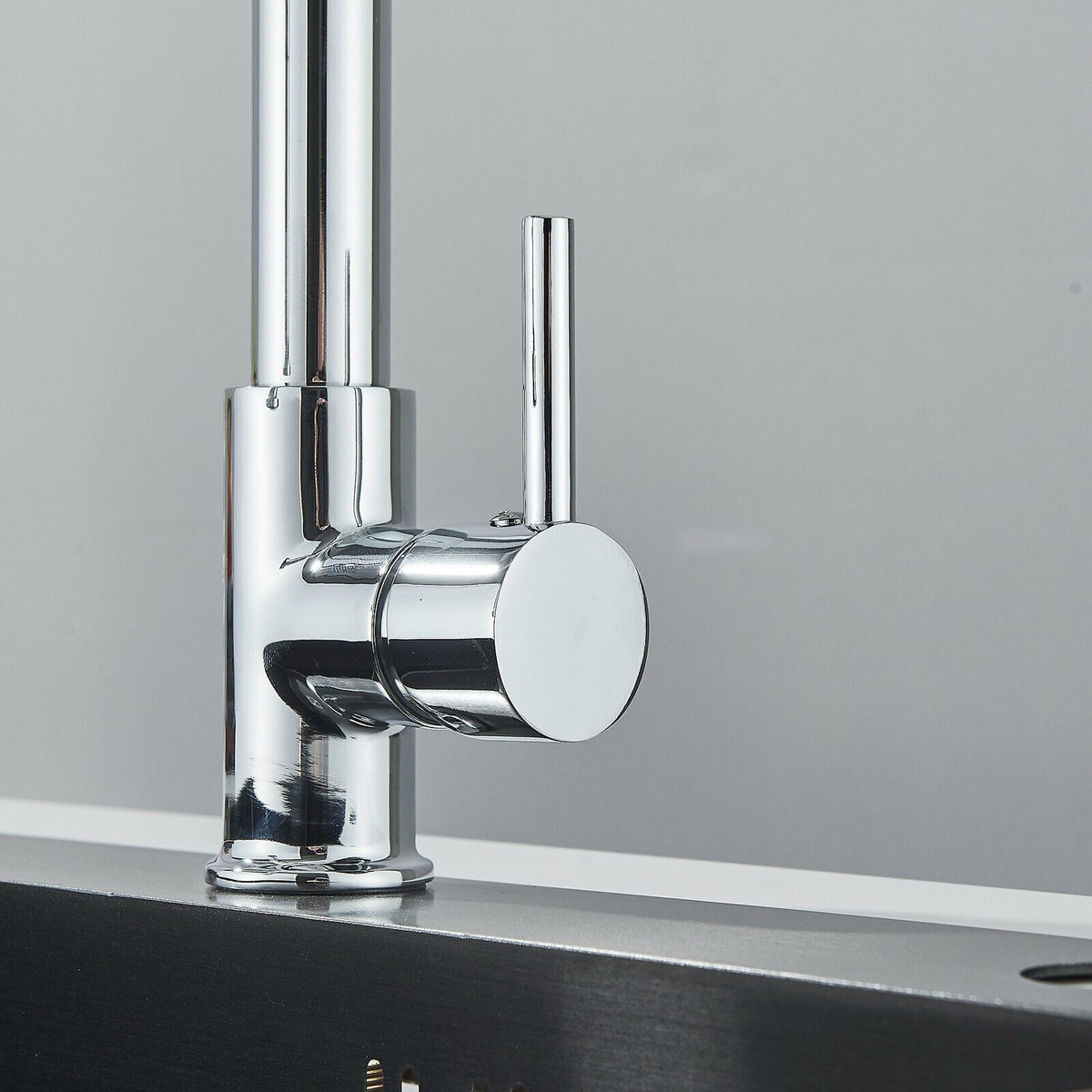 Kitchen Sink Mixer Taps Pull Out Laundry 360° Swivel Faucet Tap Black AU