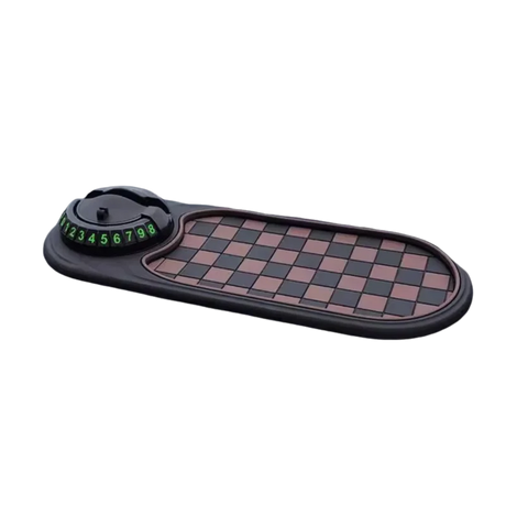 2 in 1 Dashboard Anti Slip Mat with Phone Mount 360-Degree Rotation Car Phone Holder Non-Slip Adhesive Mat for Car