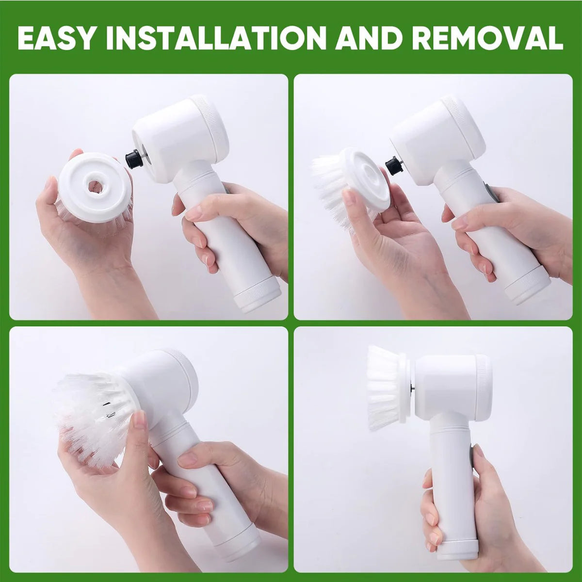 5 in 1 Magic Brush Electric Cleaning Scrubber