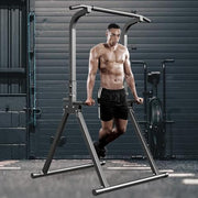 Foldable Power Tower with Pull-Up & Dip Station – 136 kg Capacity