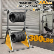 Foldable Power Tower with Pull-Up & Dip Station – 136 kg Capacity