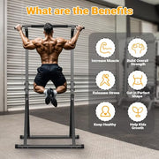 Foldable Power Tower with Pull-Up & Dip Station – 136 kg Capacity