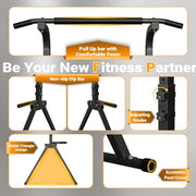 Foldable Power Tower with Pull-Up & Dip Station – 136 kg Capacity