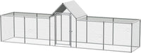 5 x 1 x 1.5 m walk-in metal chicken coop image 1