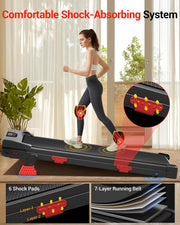 12% Incline Walking Pad Treadmill – 2.75/3.0 HP