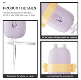 Cartoon Baby Earpick with LED Light Ear Cleaning Tools for Babies Easy Use Kids Earwax Removal Cleaner with Magnifying Glass