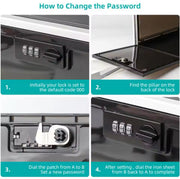 Lockable Refrigerator Storage Box – 3 Options