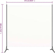 Single-Panel Fabric Room Divider – 175 × 180cm, 4 Colours
