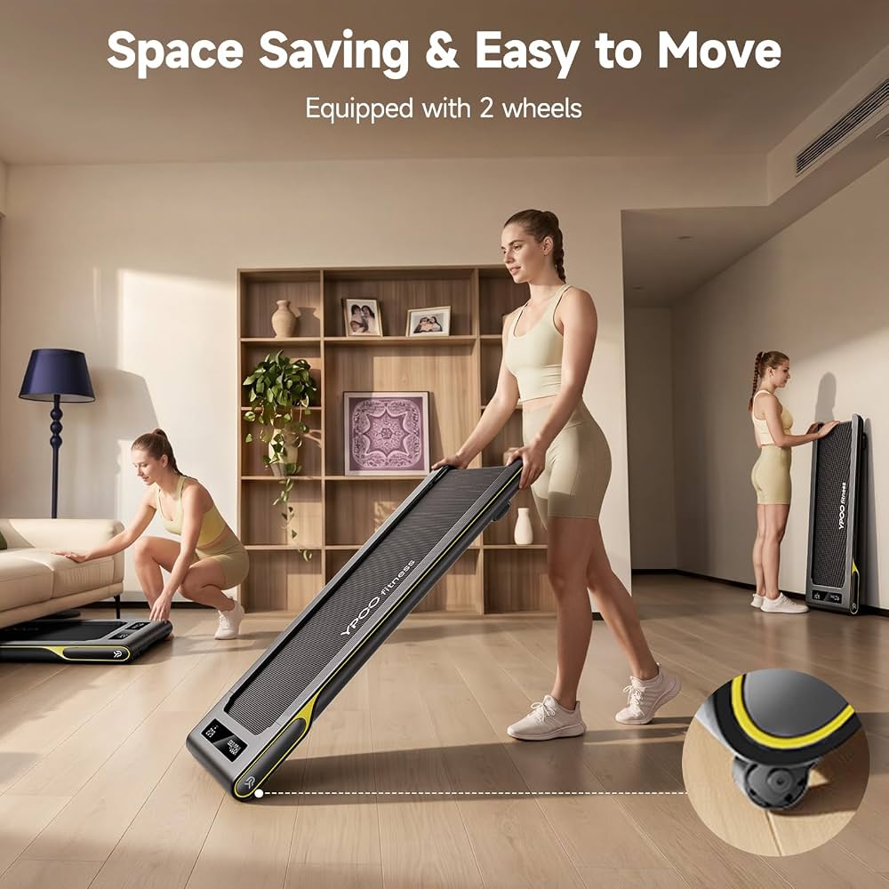 14% Incline 3-in-1 Ultra-Slim Walking Pad Treadmill – 158 kg Capacity
