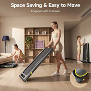 14% Incline 3-in-1 Ultra-Slim Walking Pad Treadmill – 158 kg Capacity