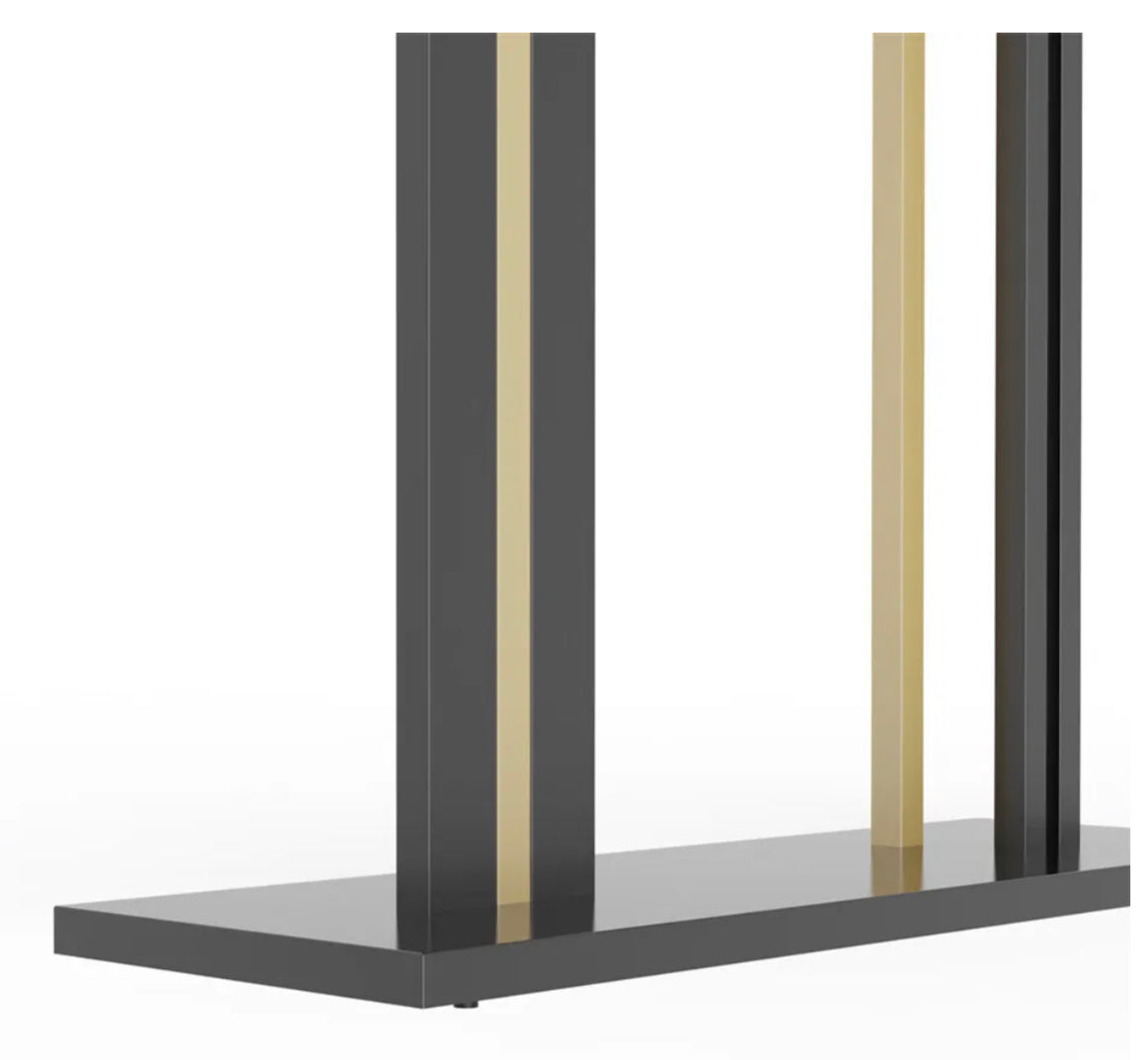 Emerald-Green Marble Console Table
