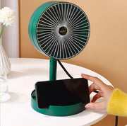 Portable Electric Heater Fan 1000W PTC Fast Heating Ceramic Home Office Travel