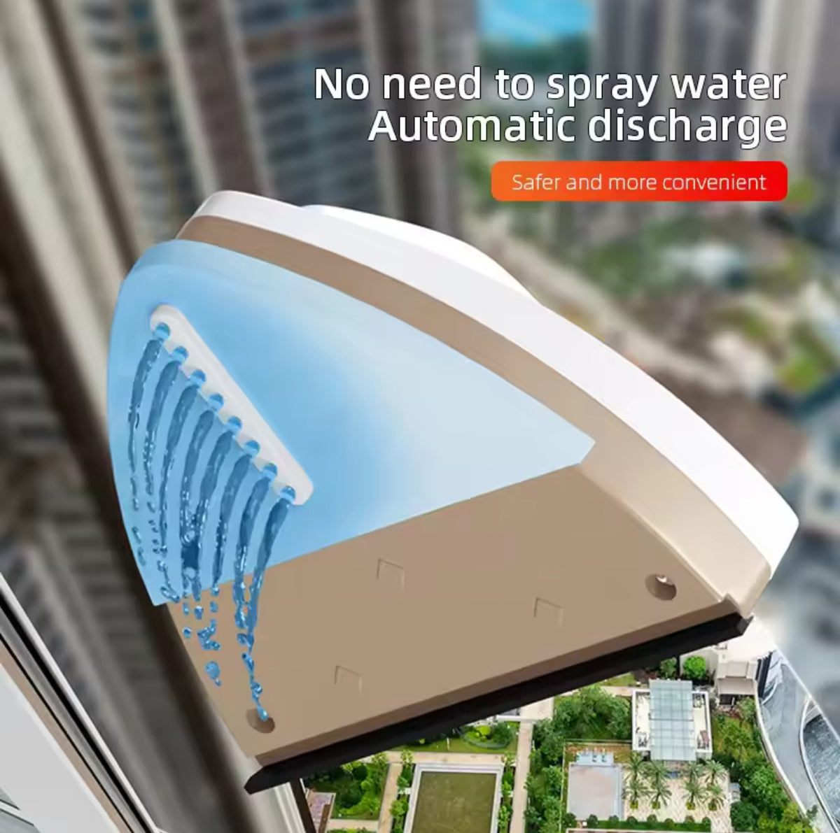 Double-Sided Magnetic Window Cleaning Tool