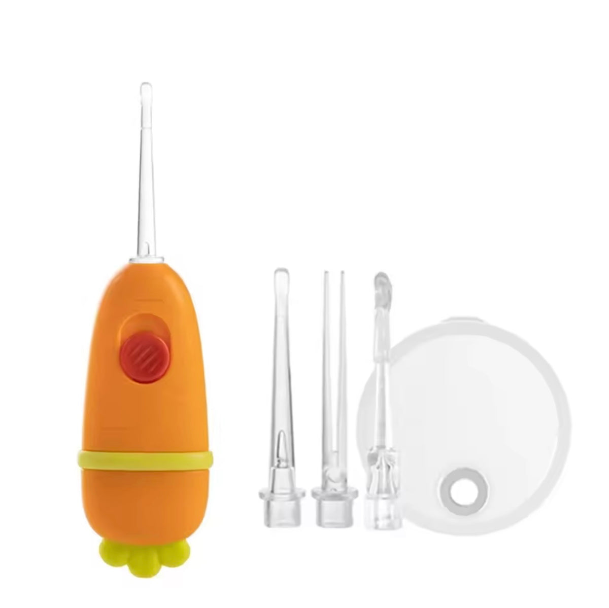 Cartoon Baby Earpick with LED Light Ear Cleaning Tools for Babies Easy Use Kids Earwax Removal Cleaner with Magnifying Glass