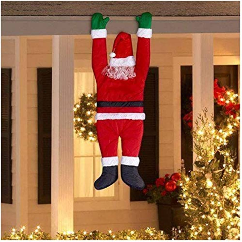 5 ft Hanging Santa Christmas Decoration