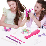 Automatic Hair Braider Kit with Threads, Clips & Bands