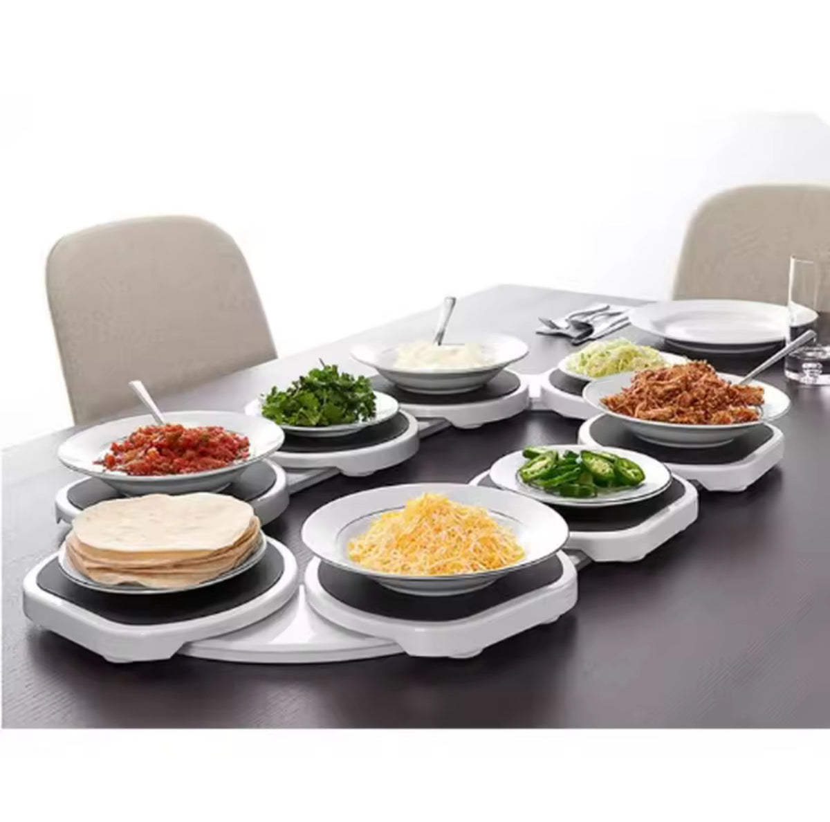 360° Rotating Dining-Table Serving Tray