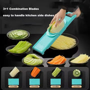 Manual Vegetable Slicer, Grater & Shredder