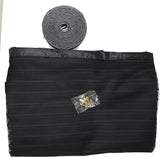 36pcs Strong Magnets Magnetic Door Screen Fly Screen Door Mosquito Nets for Room Door Size 35.43''X82.7''(90x210cm) Full Frame Loop and Hook