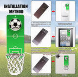 Magnetic Bottle Opener Football Wall Mounted Metal Beer Bottle Opener Basketball Bottle Opener Home Bar Accessories Gifts