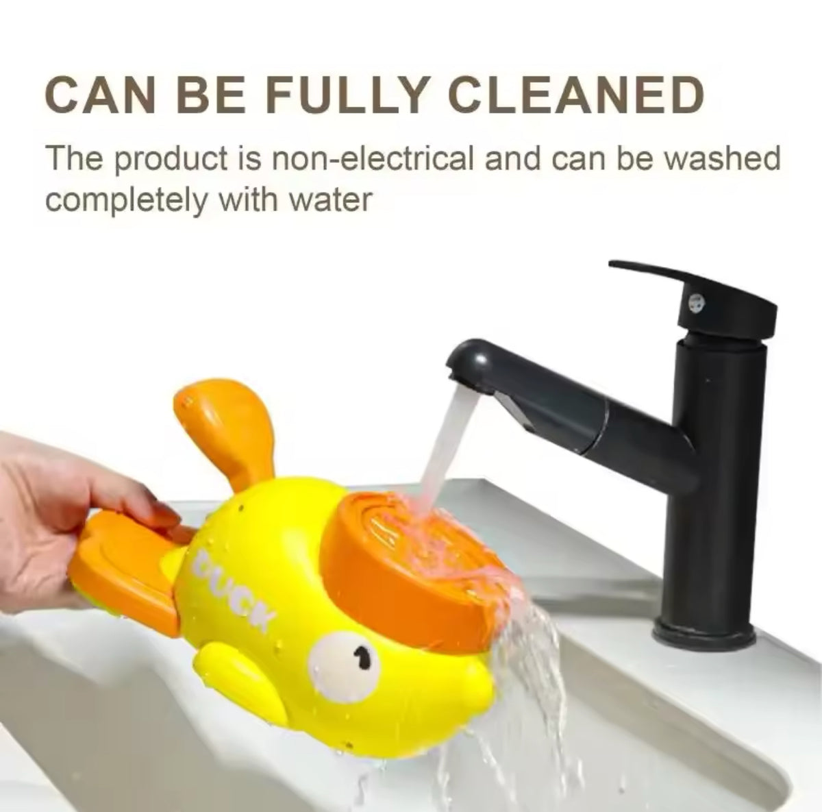 Duck-Shaped Interactive Dog Treat Dispenser Toy