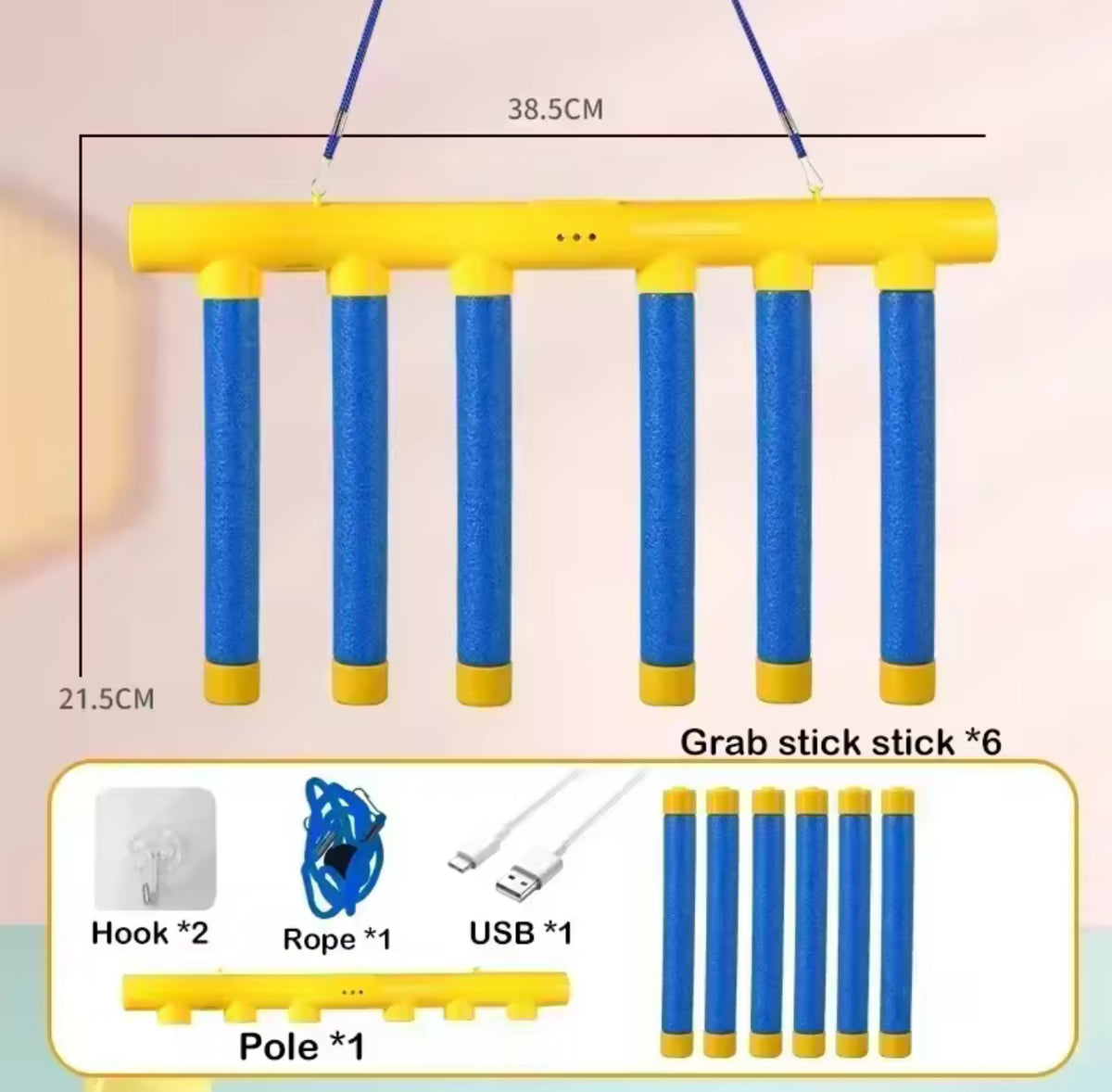 Falling-Stick Reaction Game for Kids & Families