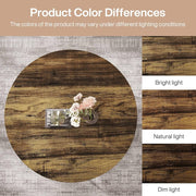 80 cm 2-Tier Round Industrial Coffee Table