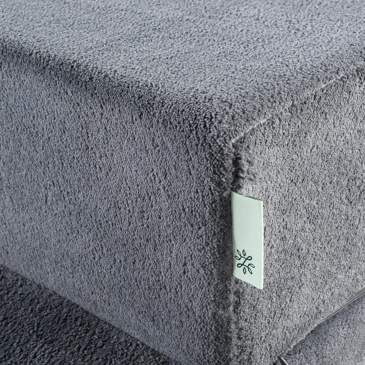 Small Charcoal Foam Pet Stairs – 38 cm High × 53 cm Wide