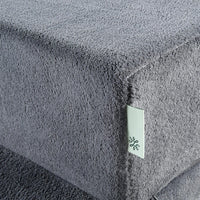 Small Charcoal Foam Pet Stairs – 38 cm High × 53 cm Wide