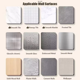 Adjustable Stainless Steel Drying Rack,Telescopic Curtain Rod for Bathroom,No Punch Expandable Pole for Clothes Quilt