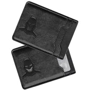 Bat-Inspired Slim Two-Pocket Card Wallet