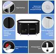 300 L Foldable Adult Soaking & Ice Bath Tub
