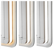 Touch LED Light Bluetooth Bathroom Makeup Wall Mirror Defog 600x800 600x1000mm
