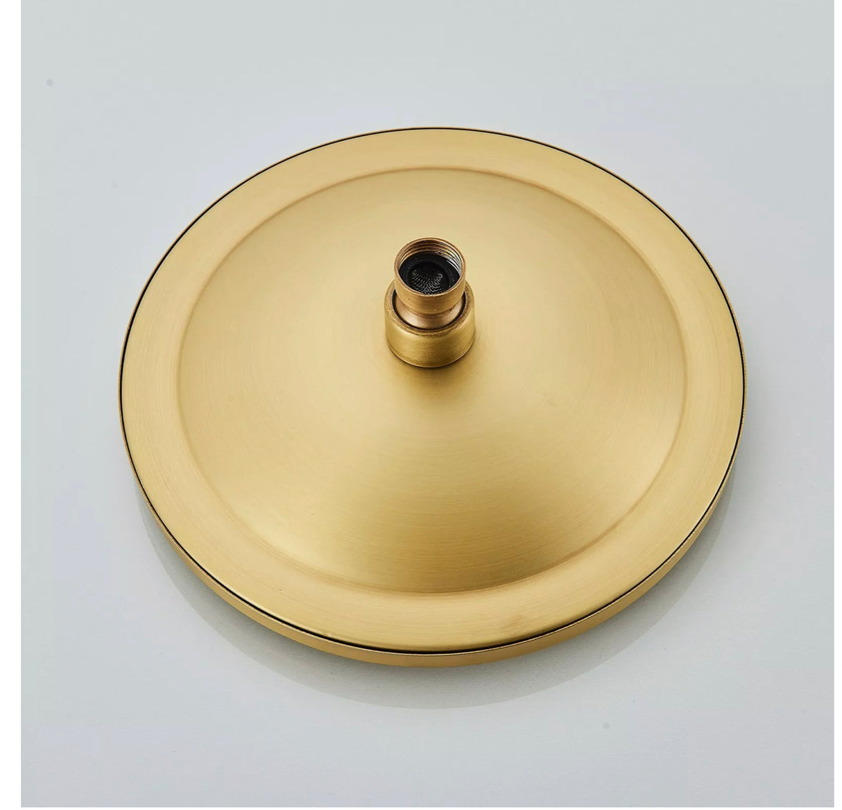 WELS Shower System Set Antique Brass Rainfall Shower Head Hand Shower Wall Mount