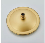 Antique-Brass Rain Shower & Hand-Shower Set