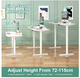 Standing Desk Electric Adjustable Height Sit Stand Workstation 120cm