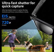 Smart Glasses Recording Videos AI Photo Recognition Answer Translation 260mAh Large Battery IP65 Waterproof Bluetooth Glasses