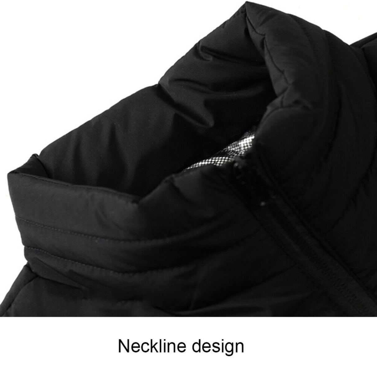 Electric Vest Heated Jacket USB Thermal Warm Heat Pad Winter Body Warmer Unisex