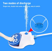 Paw-Activated Outdoor Dog Water Fountain with Hose