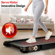 3 in 1 Walking Vibration Pad, Under Desk Treadmill with APP, Portable Treadmills for Home, Walking Pad Treadmill with Remote Control