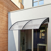 Window Door Awning 1mx3m Transparent