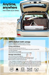 3x6 Marquee Gazebo, Camping Tent Wedding Gazebos Garden Shed Outdoor Party Canopy Patio Carport Car, White 4 Window Wall Carry Bag Water Resistant and UV